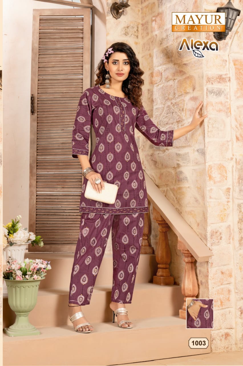 Mayur Alexa Vol 1 Printed Western Catalog